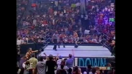 W W F Smackdown.07.26.2001 Крис Джерико и Таджири с/у Крис Канон и Роб Ван Дам 