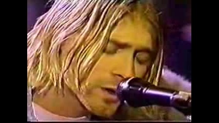 Nirvana - Where Did You Sleep Last Night - Live - Unplugge