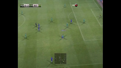 Pes 2013 Levski Manager mode ep.26 - Мача с Пирин Гоце Делчев