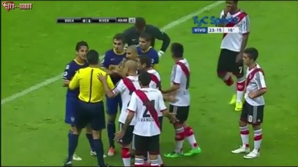 Boca Juniors vs River Plate 1-1 (2-4)