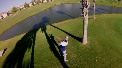 Страхотен трик в голфа, не всеки го може!