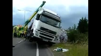 Volvo crash