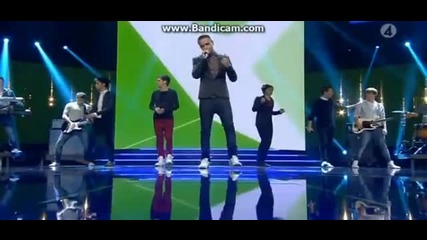 One Direction - Live While We're Young - X Factor Sweden 2012