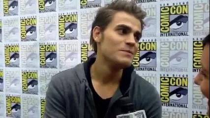 The Vampire Diaries - Paul Wesley Comic Con 2011
