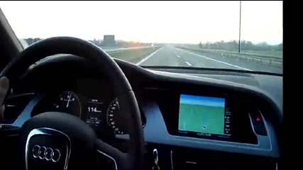 Audi S4 B8 100 266 kph top speed
