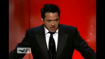 Robert Downey, Jr. At The Warren Beatty Afi Life Achievement Award
