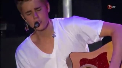 Невероятно изпълнение на Never let you go - Justin Bieber