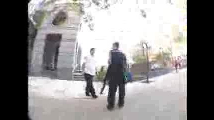 Street Fight - Security Guard Vs. Skater