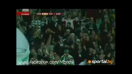 Cska Sofia 0 - 2 Rapid Vien (21 - 10 - 2010) 