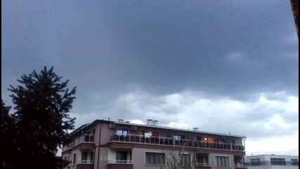 Гръмотевичнa Буря в София