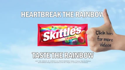 Реклама на skittles! 