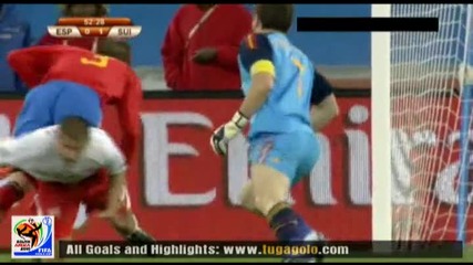 World Cup South Africa 2010 Испания 0 - 1 Швейцария Кристално Качество 