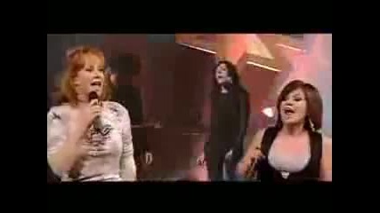 Kelly Clarkson Feat Reba Mcentire Walk Away Live Cmt Crossroads 2007 