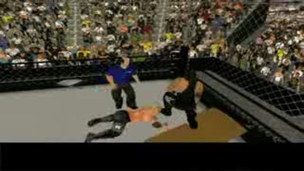 Summerslam 2008 - Part 13 - Hell In A Cell Match (2 - 3)