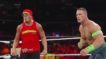John Cena vs Erick Rowan - Wwe Raw 10/3/14