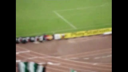 Най - лудите фенове Panathinaikos - Barcelona 
