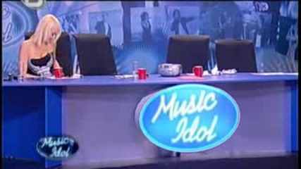 Music Idol 3 Strip - tease - Соня Васи