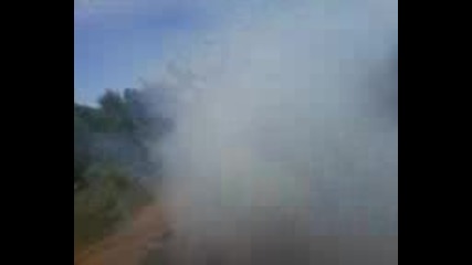 Traktor Burnout
