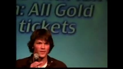 Jared Padalecki Video 1 at the Grand Slam - 2006 event