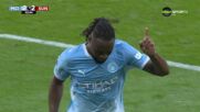 Goal by Manchester City