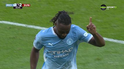 Goal by Manchester City