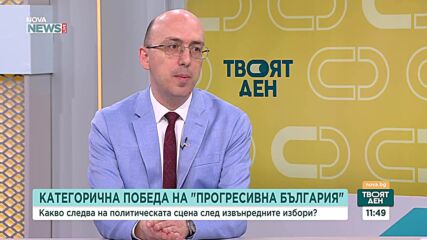 Анализ на изборите на журналистите Ружа Райчева, Людмил Илиев и Юри Велев