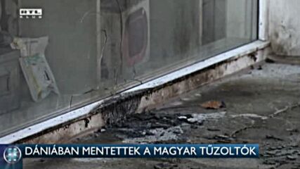 Rtl Híradó - Dániában mentettek a magyar tűzoltók.mp4