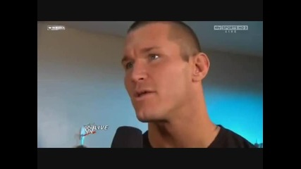 Randy Orton Backstage - 15-03-10