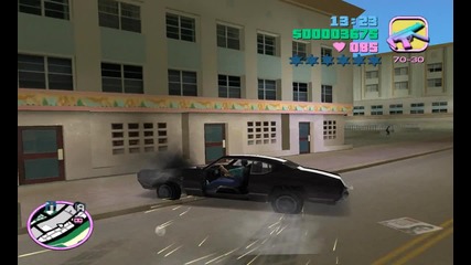 Gta Vice City - Супер Номер с Гумите на кола