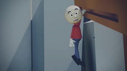 "помощ" - кратък анимационен филм за времето, в което живеем