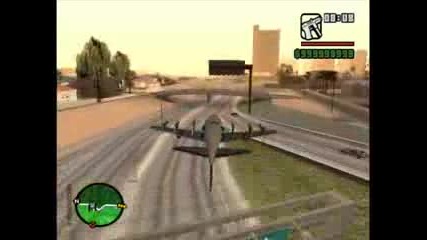 Готино Каране На Самолет - Gta San Andreas