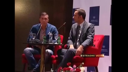 Ana Nikolic - Press konferencija u hotelu Metropol - Estradne vesti - (TV DM SAT 06.12.2014.)