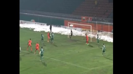 ВИДЕО от измъчения успех на Литекс над Пирин Гоце Делчев
