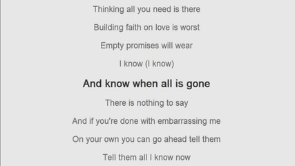 James Arthur - Impossible - Lyrics