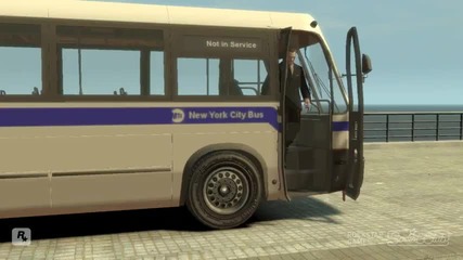 First Completely Custom Bus Model In Gta Iv - New York City Bus [hd] - Youtube