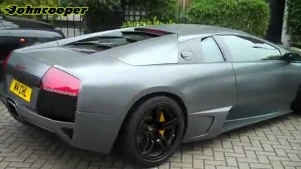 Матово сиво Lamborghini Murcielago Lp640