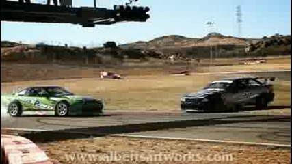Nissan 200 sx burn out