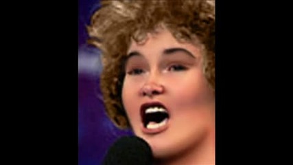 Пълна промяна на Susan Boyle с photoshop 