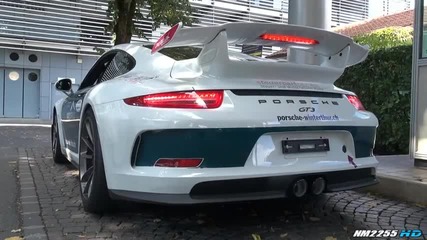 Porsche 991 Gt3 Start Up, Revs and Acceleration