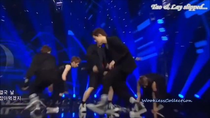 #67-корейско предаване: Kpop грешка, инцидент, забавен и сладък момент [ Exo - Wolf only. ]