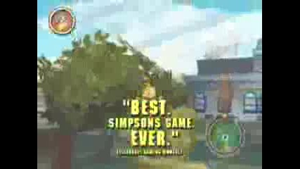 Трейлър На Играта - The Simpsons Hit & Run 
