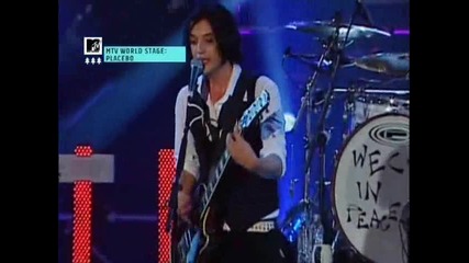 Placebo - Song To Say Goodbye (live La Carpa Neumatica, Mexico City 2009) 