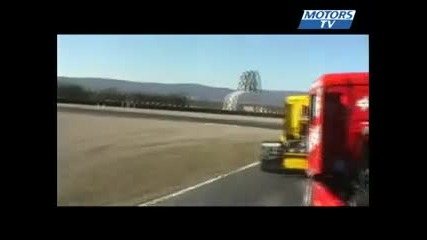 Accidents 6e manche Fia European Truck championship 2008 