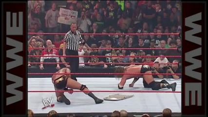 Triple H vs. Randy Orton - Last Man Standing Match: No Mercy 2007