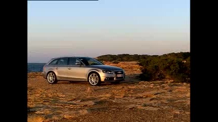 Audi A4 Avant Driving Footage