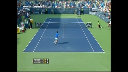 Federer vs Berdych - Cincinnati 2011