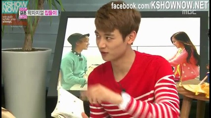 [енг субс] Темин и Наън в '' We got married '' епизод 9 част 1