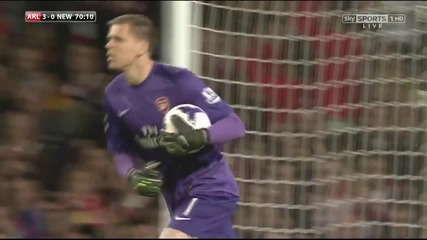 Арсенал - Нюкасъл 3:0