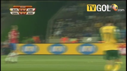 Australia 2 - 0 Serbia 