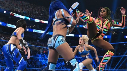 Naomi & Lacey Evans vs. Bayley & Sasha Banks SmackDown, Feb. 28, 2020